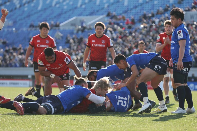 SHファフ・デクラークのトライ　©︎JRLO