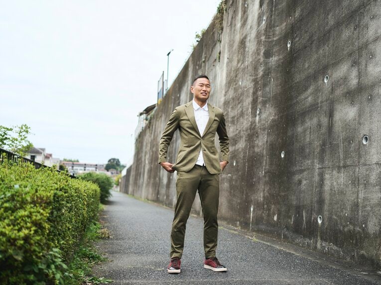 引退発表の数日後、取材に応じた　©Yuki Suenaga