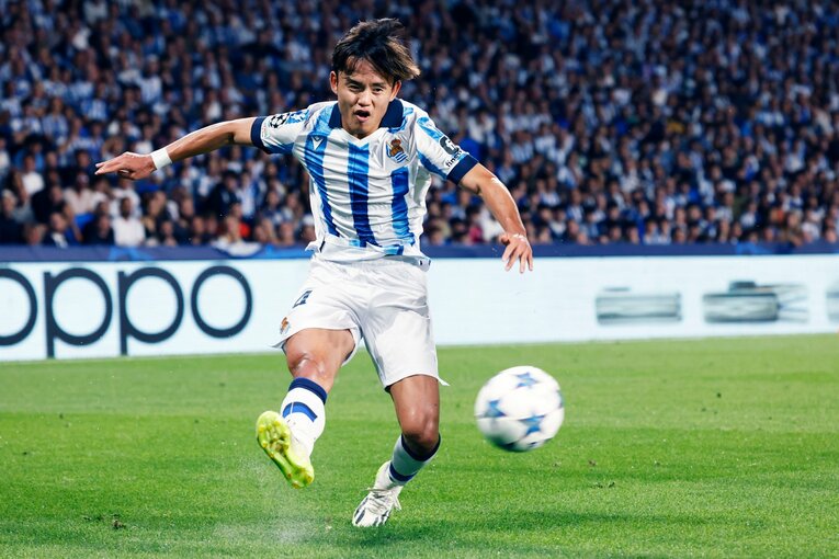 「タケはゴレアドール（点取り屋）だ！」“TAKEユニ少年”の久保建英評…初CLにリーガ6戦4発「ソシエダサポの愛と期待」は高まるばかり(13)