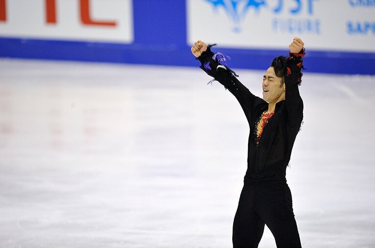 2012年　全日本フィギュア ／ photograph by Takuya Sugiyama