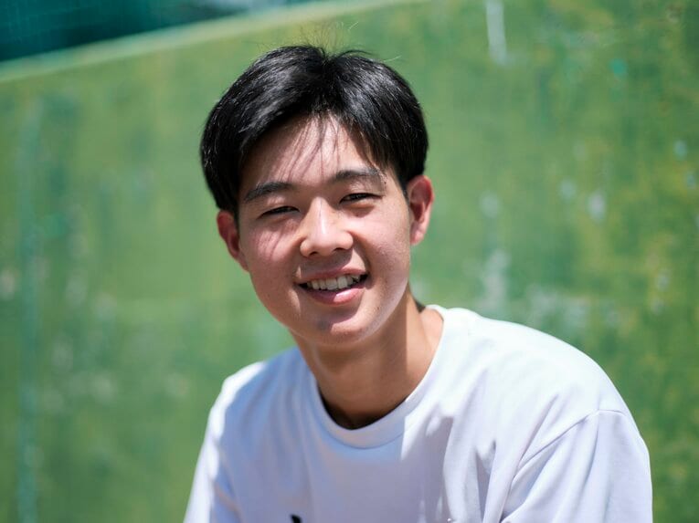 群馬大会で好投したエースの黒田　©Yuki Suenaga