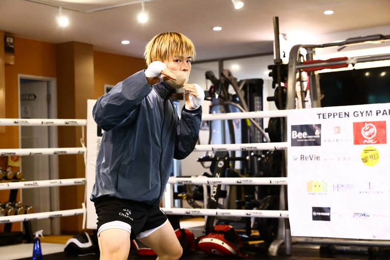 那須川天心の公開練習　©RISE