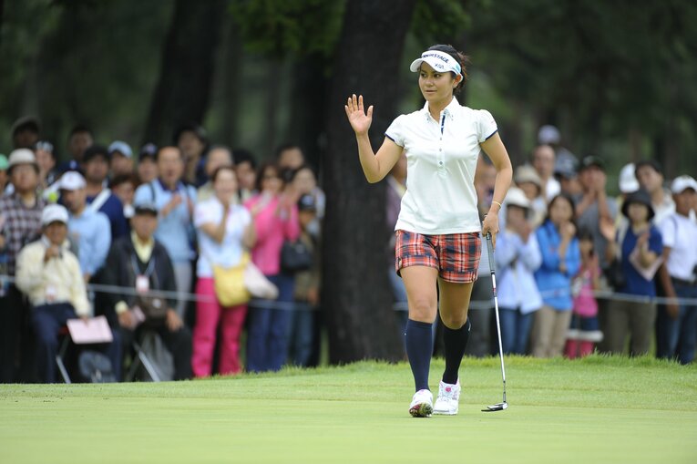宮里藍（2013年日本女子オープン）©Toshiya Kondo