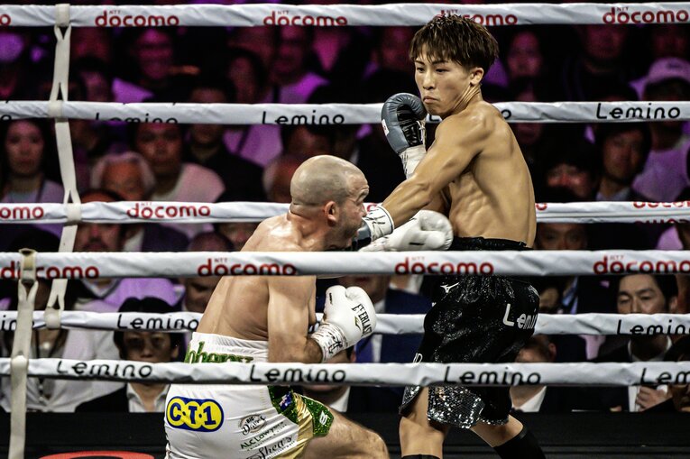 井上尚弥vs.TJ・ドヘニー。2024年9月3日、有明アリーナ　©Takuya Sugiyama