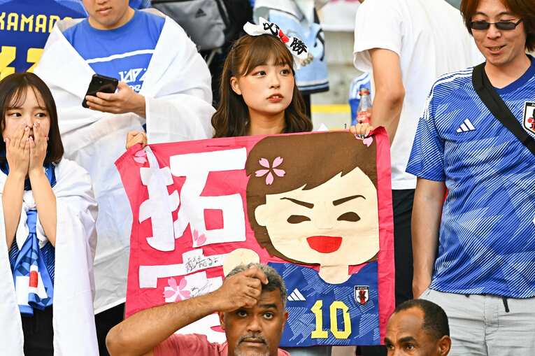 サポーター　©Takuya Kaneko/JMPA