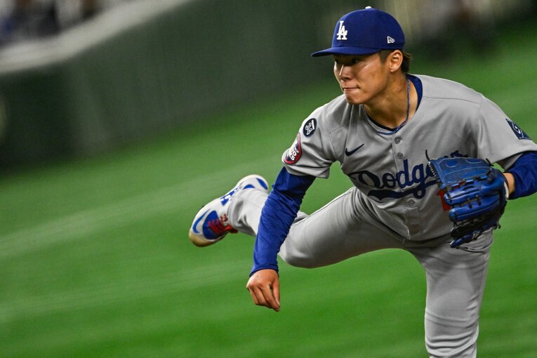 開幕からローテを維持しているのは山本とメイだけという状況に　©Nanae Suzuki