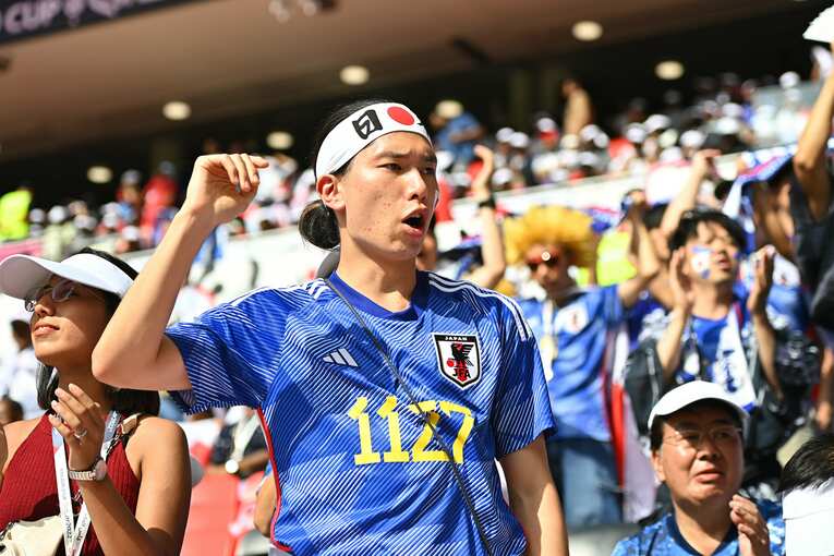 サポーター　©Takuya Kaneko/JMPA