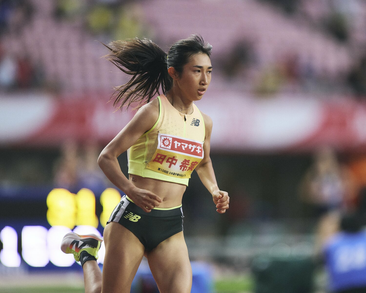 パリ五輪に向けた今季の日本選手権では1500m、5000mともに圧勝で二冠を達成　©Yuki Suenaga