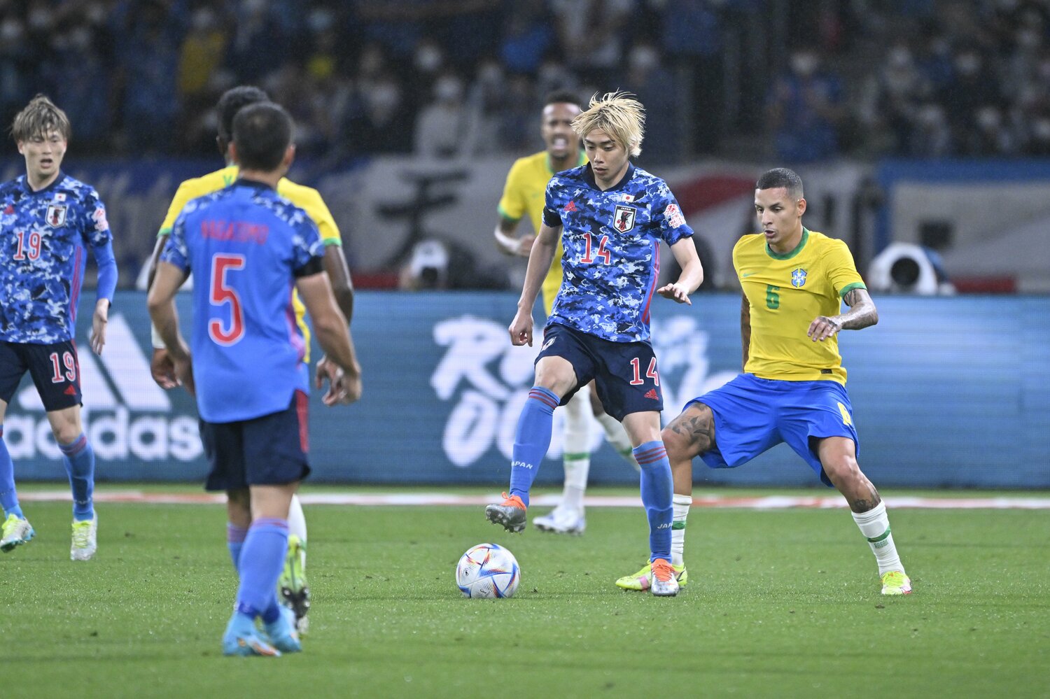 「もっとプレーできたはず」と語ったが、トルシエの伊東への評価は高い　©Takuya Nakachi/JMPA