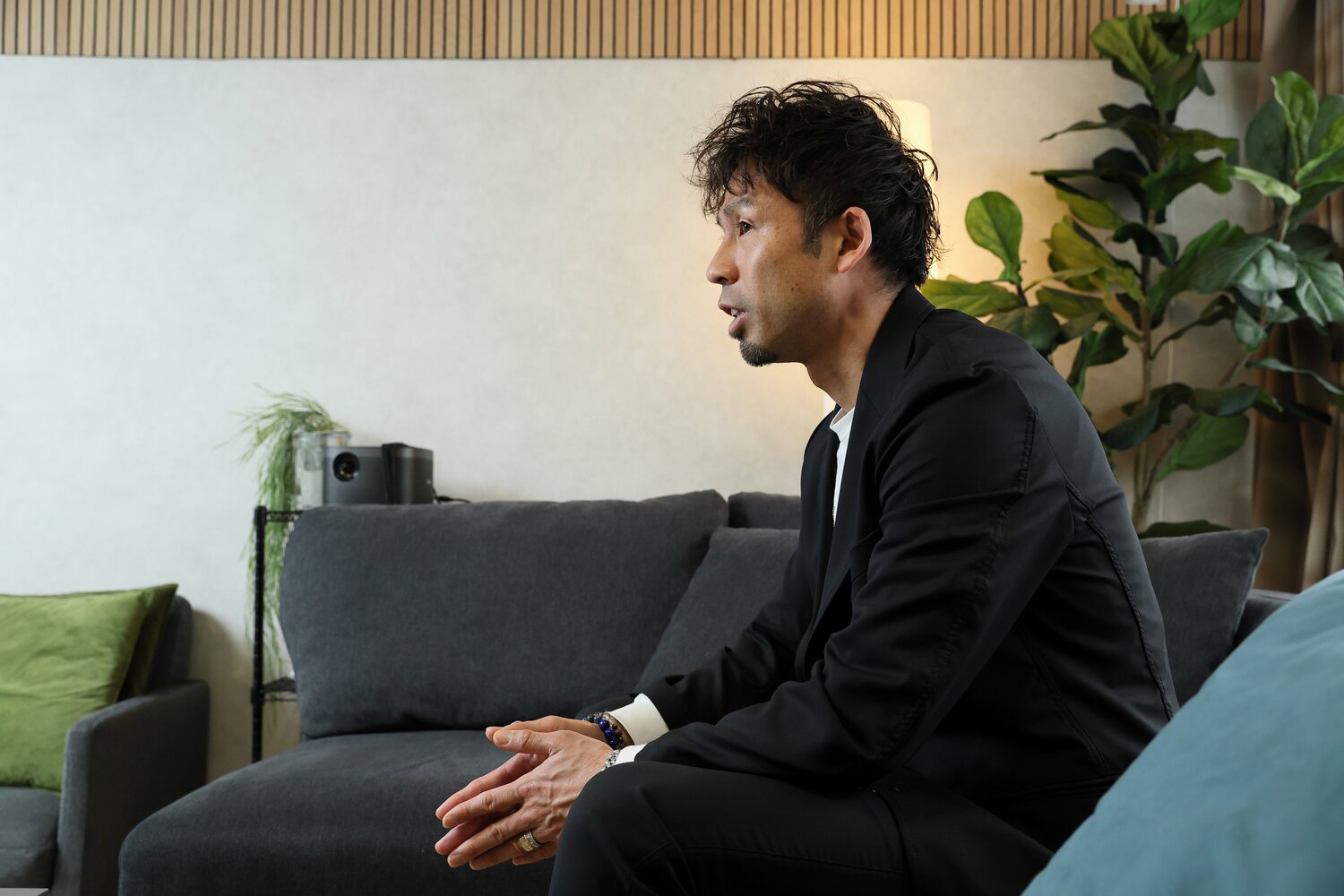 「監督のニーズに応える」ことがプロで25年やれた秘訣だと明かす山瀬 ©︎Shigeki Yamamoto