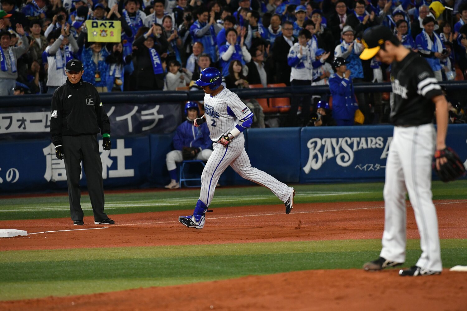 2017年の日本シリーズに進出したDeNA ©Hideki Sugiyama