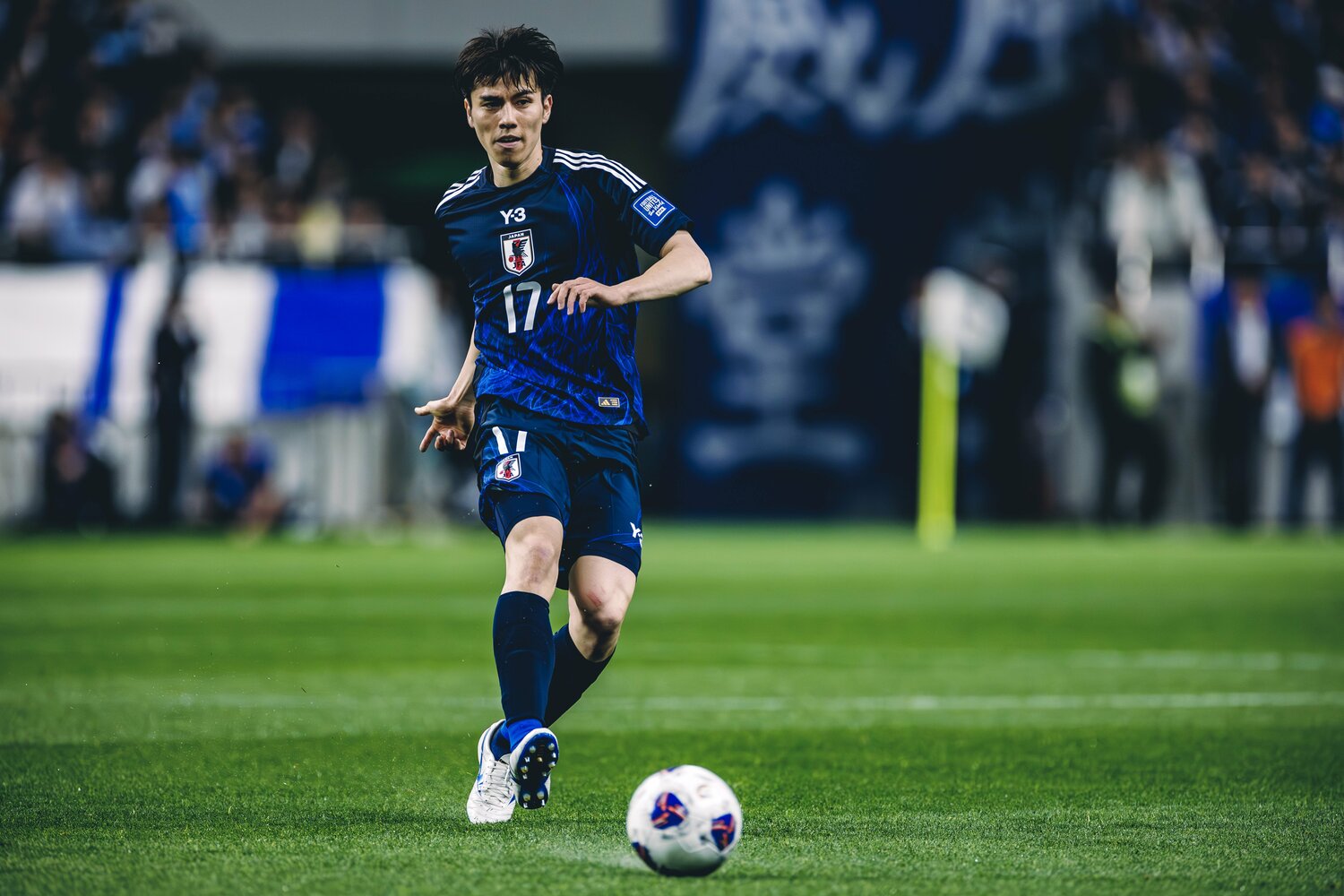 田中碧はリーズで進境著しい　©Kiichi Matsumoto