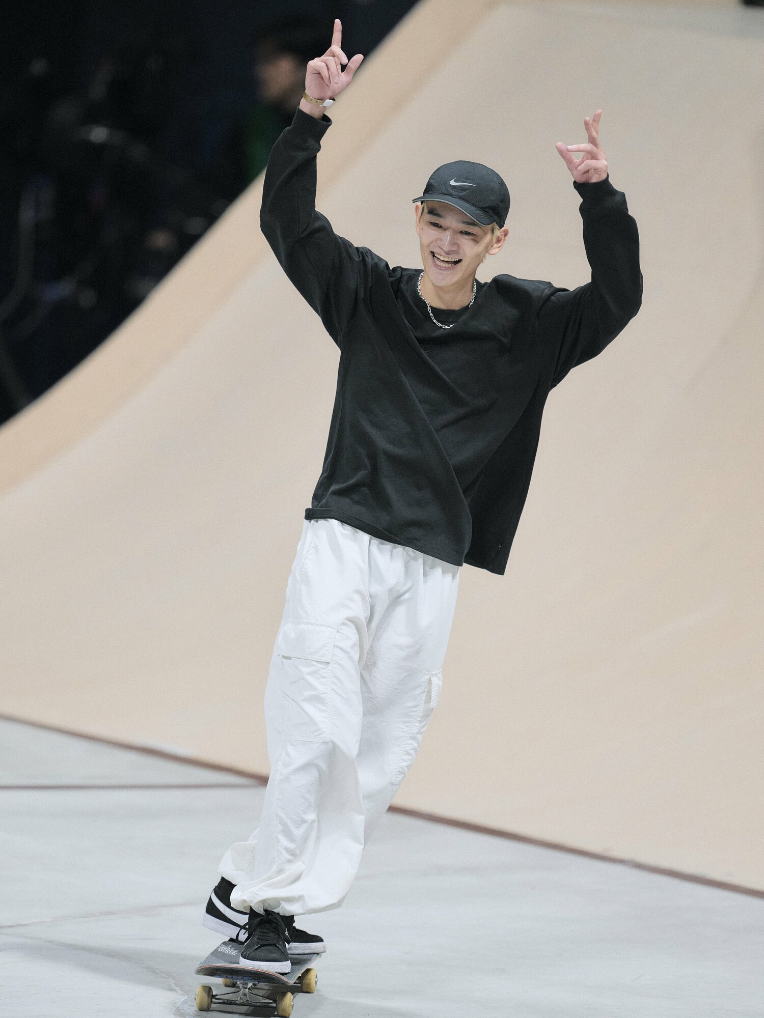 世界選手権を制覇した白井 ©Yuki Suenaga