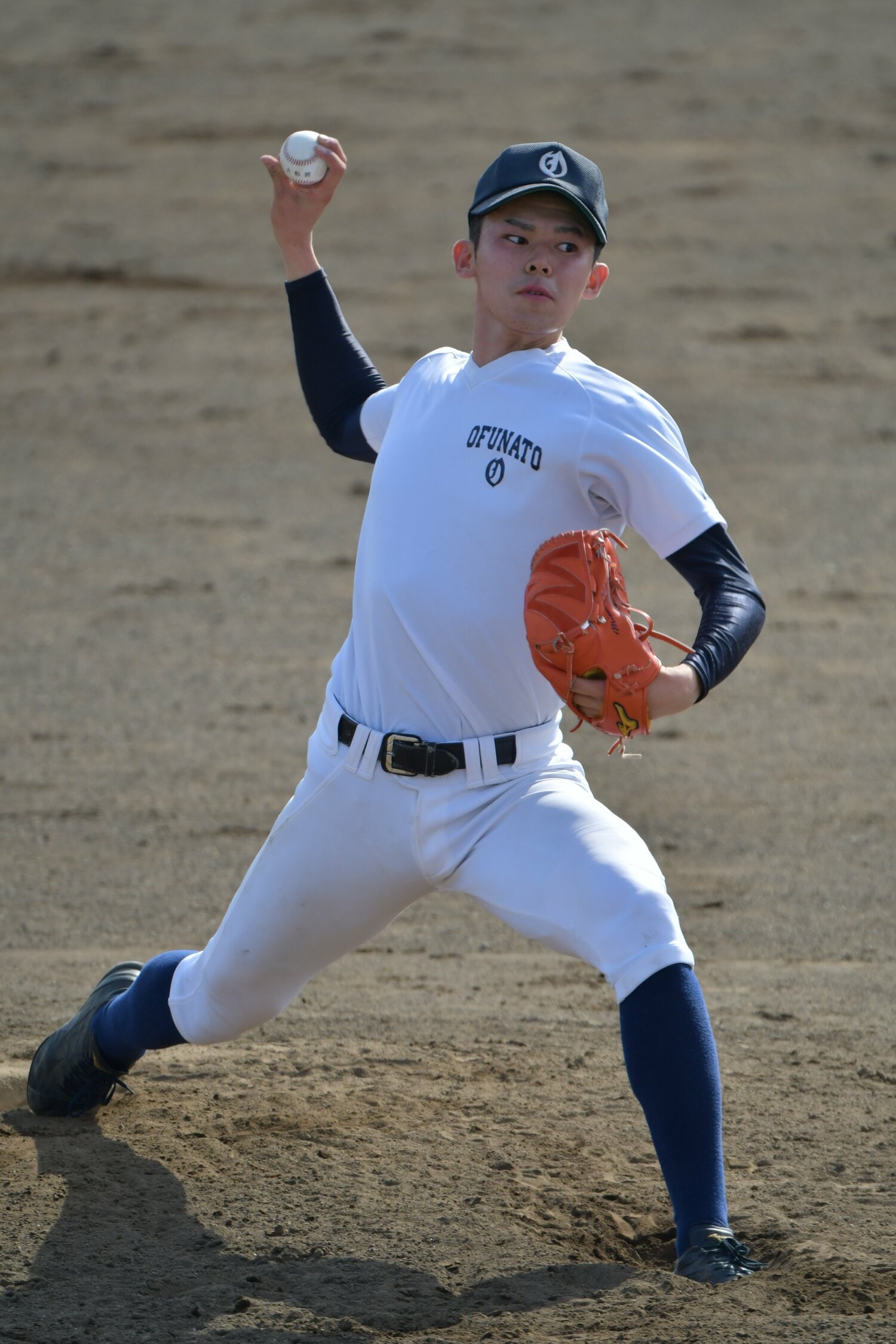 大船渡高校時代の佐々木朗希　©Hideki Sugiyama