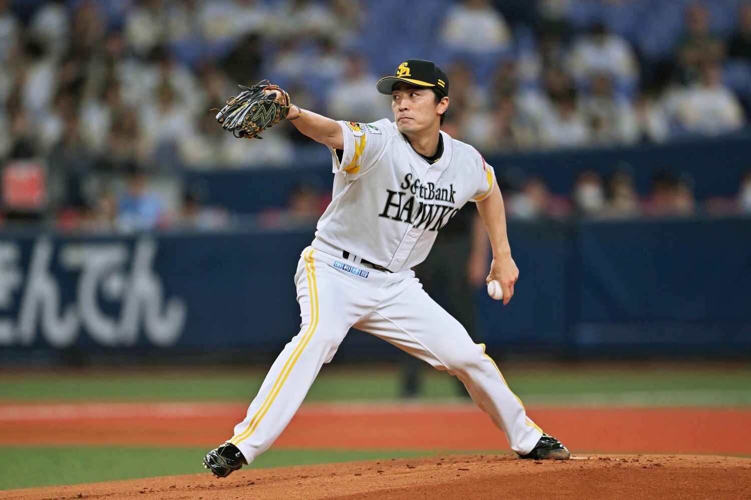 今年5月、楽天戦に先発した和田毅　©︎JIJI PRESS