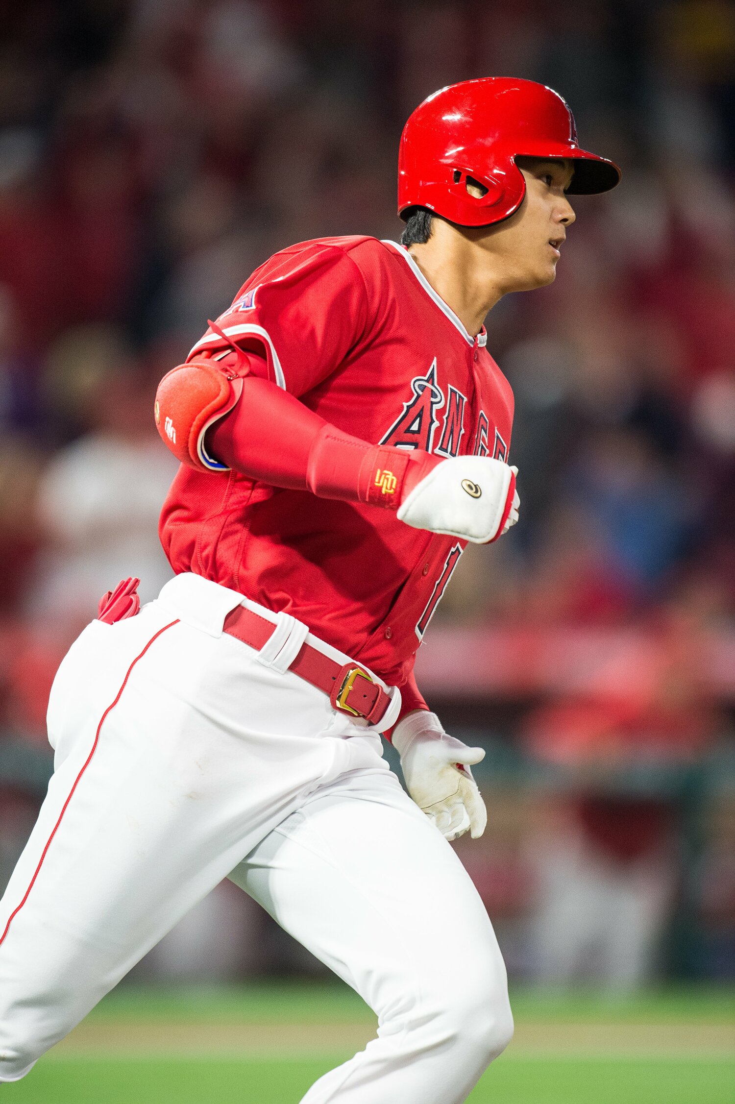 2018年、メジャーデビュー当時の大谷　©Nanae Suzuki