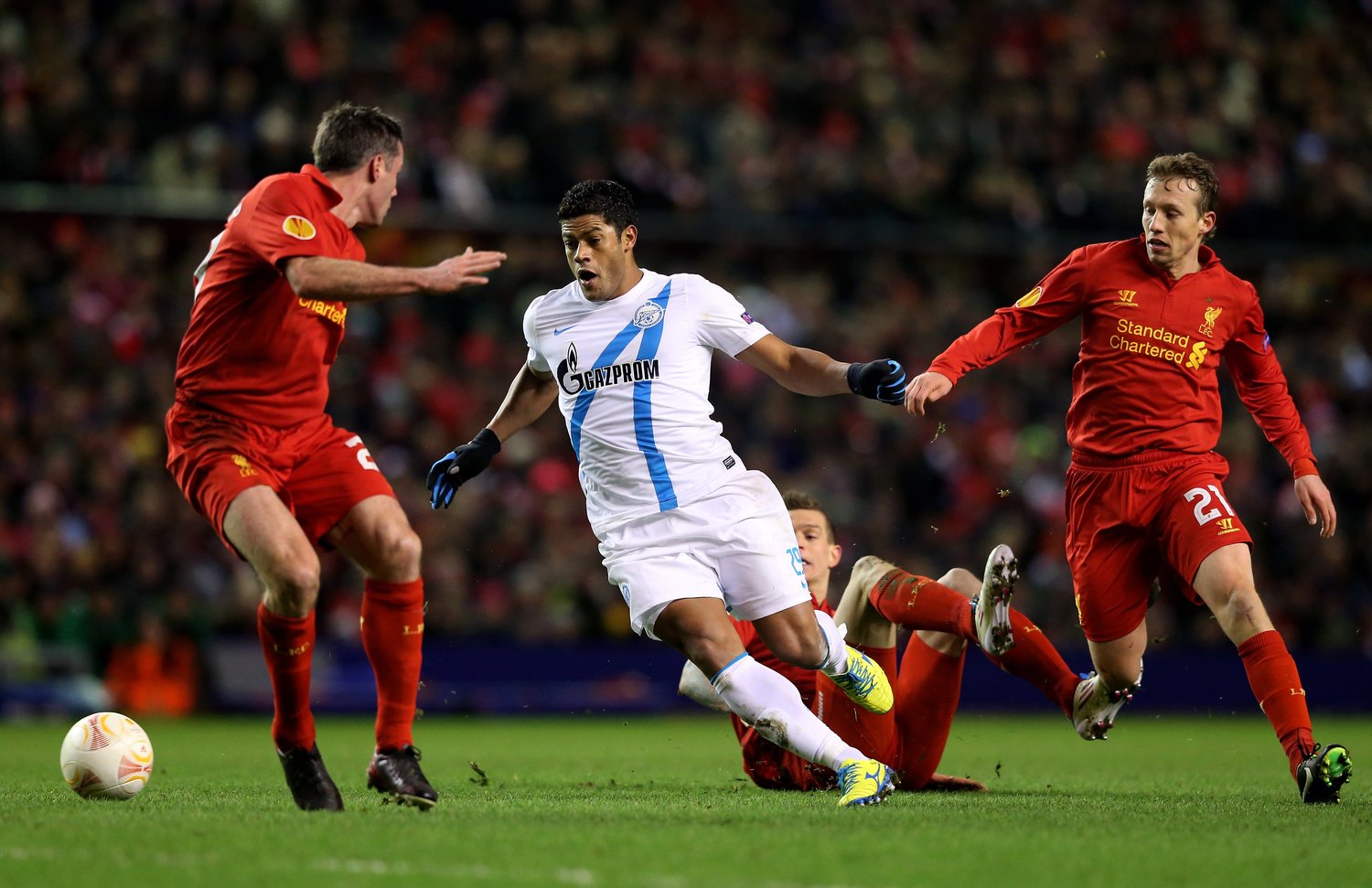 ゼニト時代のフッキ　©Getty Images