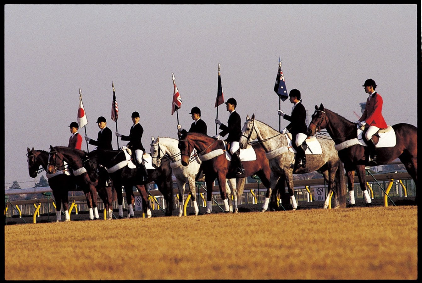 1992年のジャパンカップ。世界各国からスターホースが集った　©️Tomohiko Hayashi