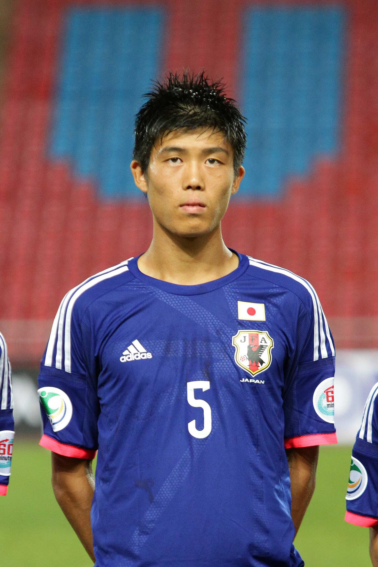 写真は2014年7月のU-17日本代表で（冨安が15歳、高1のとき） ©AFLO