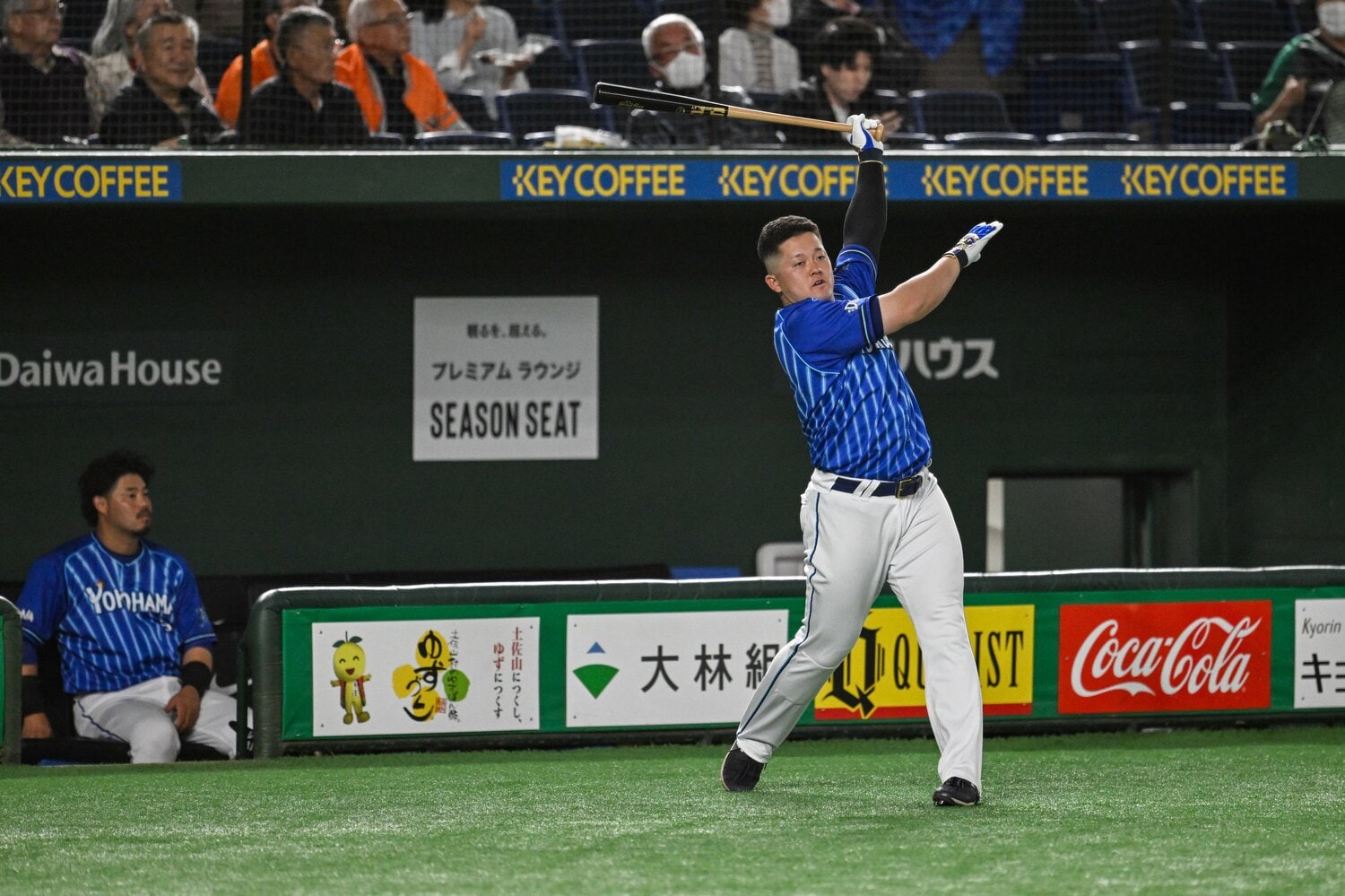 2024年シーズンからはキャプテンを務める牧　©Nanae Suzuki