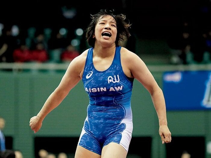寝たきりの毎日から劇的復活。渡利を支えたリオの“悔しさ”。~女子レスリング、闘病を乗り越えて世界選手権の代表に~<Number Web> photograph by Getty Images