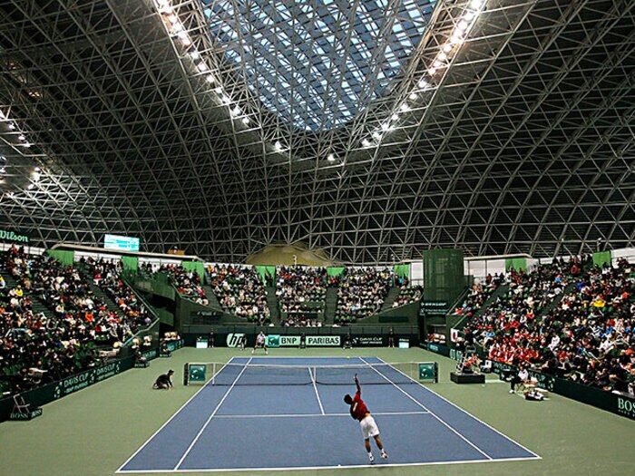 錦織圭復帰戦が無観客、IMGは……。新型コロナ禍に直面するテニス界。＜Number Web＞ photograph by Getty Images