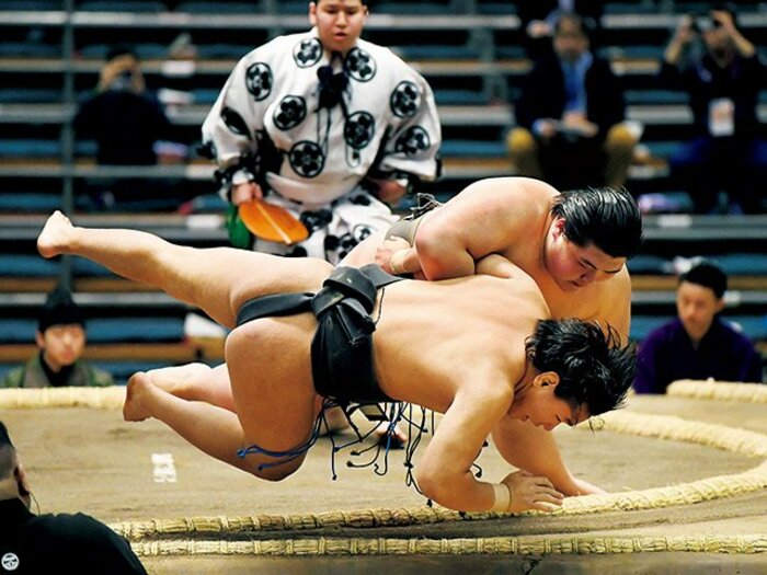 序ノ口優勝を果たした納谷。偉大な祖父に近づけるか。～大鵬でも止められない頑固な“3番目”～＜Number Web＞ photograph by KYODO