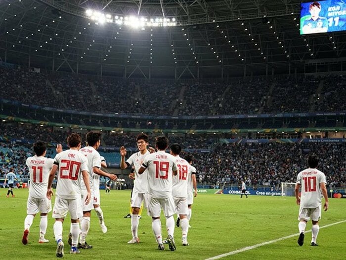 南米メディアが森保Jに手のひら返し。高評価は久保建英に柴崎、岡崎も。＜Number Web＞ photograph by Getty Images