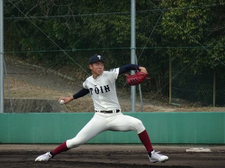 【フォーム連続写真】大阪桐蔭「スーパー1年生」も3年生に…森陽樹の今　©Yuji Yanagawa