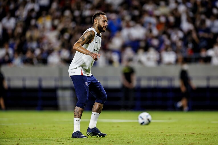 24日、大阪での練習　©Kiichi Matsumoto