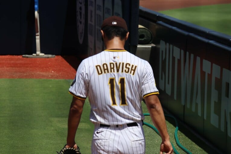 復帰登板まで慎重に調整するダルビッシュ　©Yuki Yamada