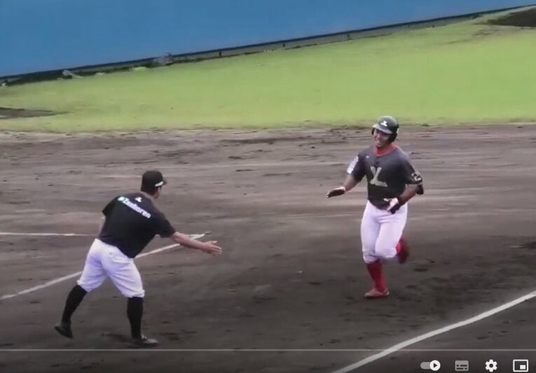 今井の打撃フォーム　©Kou Hiroo