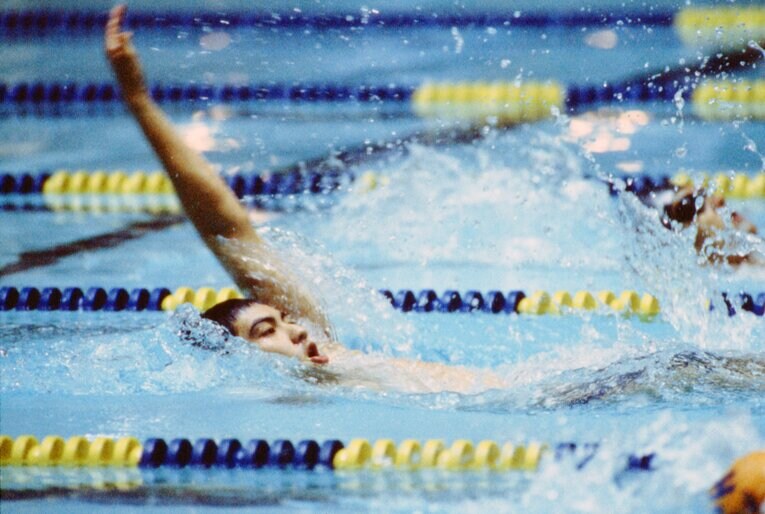 1988年、ソウル五輪　©Masuji Yamaguchi