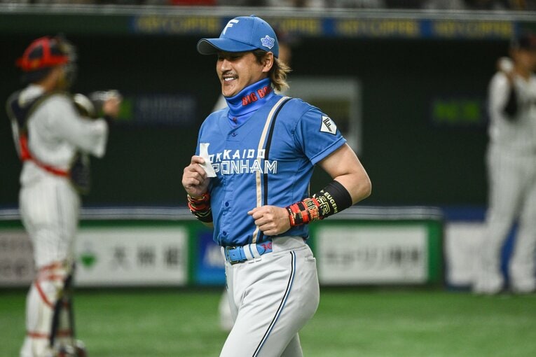 日本ハム新庄剛志監督　©︎Nanae Suzuki