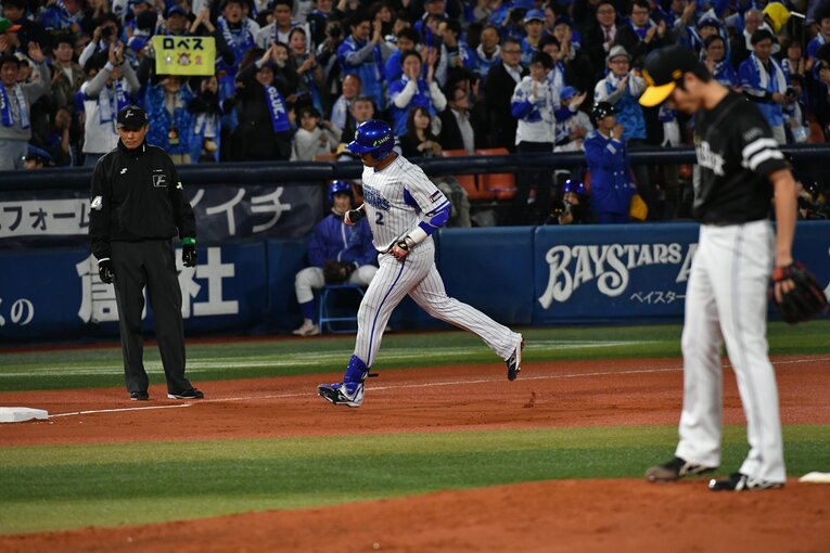 2017年の日本シリーズに進出したDeNA　©Hideki Sugiyama