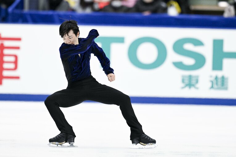 全日本選手権FSの演技　©︎Asami Enomoto