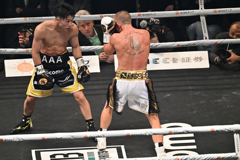 2022年12月13日／ポール・バトラー戦（WBA・WBC・IBF・WBO世界バンタム級王座統一戦）©Naoya Sanuki