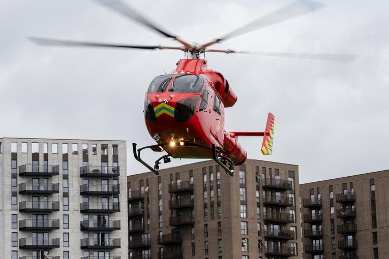 ロンドンの救急ヘリ　©Getty Images