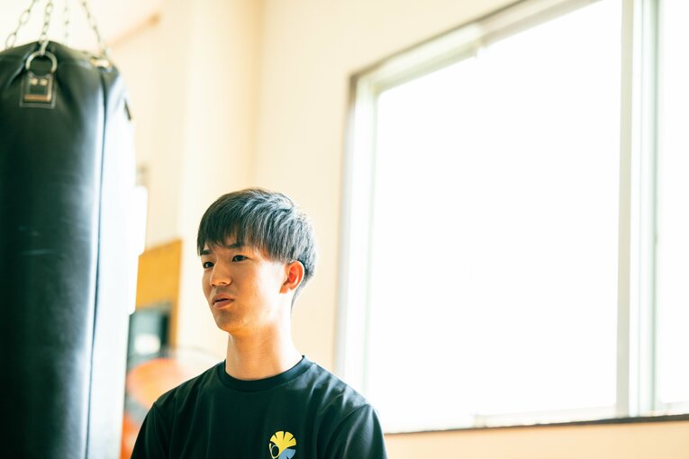 東京大学ボクシング部・伊藤朝樹　©︎Nanae Suzuki