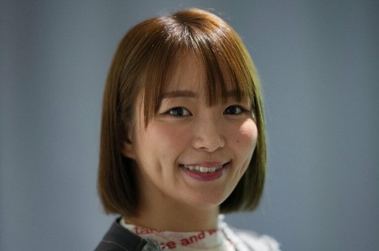 「唯一無二の存在に近づいている」と語る太陽神Sareee 。自身の15周年記念試合に向けて突っ走る ／ photograph by Essei Hara