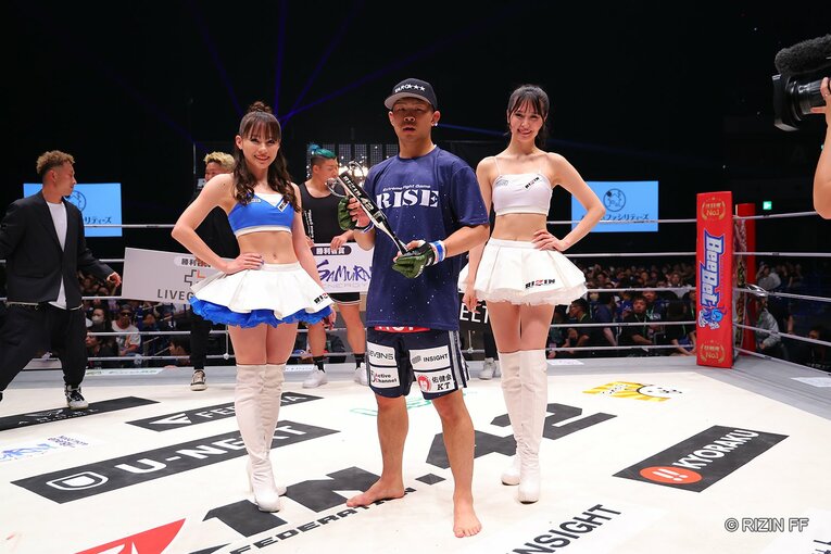 『RIZIN.42』YA-MAN vs 三浦孝太　©RIZIN FF