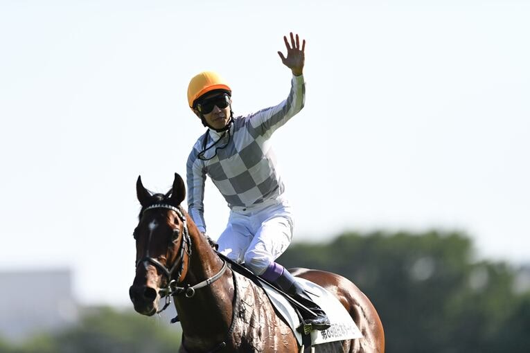 ドウデュースが制した2022年の日本ダービー　©Keiji Ishikawa