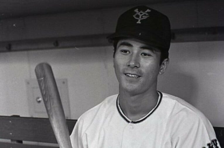 巨人ルーキー時代の高田氏。その年の日本シリーズではMVP獲得など活躍したが、現在の度会にも「夏への課題」を口にする ／ photograph by JIJI PRESS