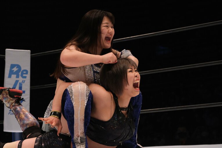 スターダム新勢力God's Eye、無敗の原動力とは？ 下剋上でトーナメント優勝のMIRAIに朱里が語った期待「少しの変化で大きく伸びる」(21)