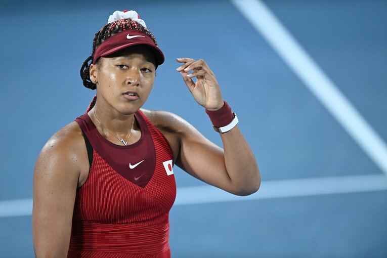 大坂なおみは2021年には東京五輪にも出場。2022年の全米オープンは初戦敗退　©Naoya Sanuki/JMPA
