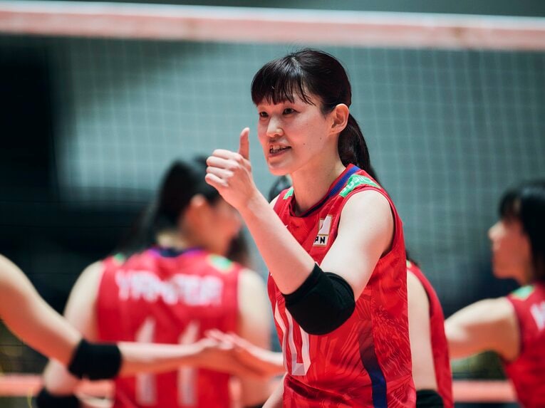 井上愛里沙／FIVBパリ五輪予選　©︎Yuki Suenaga