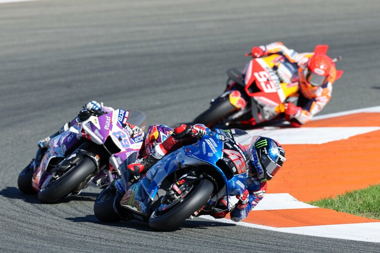 バレンシアGPのアレックス・リンス　photograph by Satoshi Endo