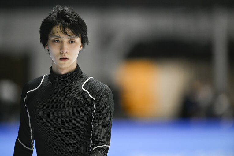 北京五輪フリー当日の練習にて　©Asami Enomoto/JMPA