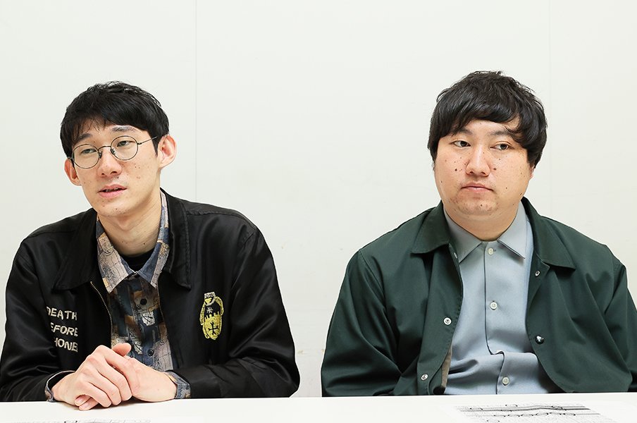 「230円の肉うどんは実在しません(笑)」ロングコートダディが本音で語る、M-1審査でのオール巨人&松本人志の“センターマイク問題”<Number Web> photograph by Shigeki Yamamoto