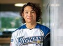 ［親子クロスインタビュー］伊藤大海「たこつぼ漁師のミットめがけて」.gsub(/